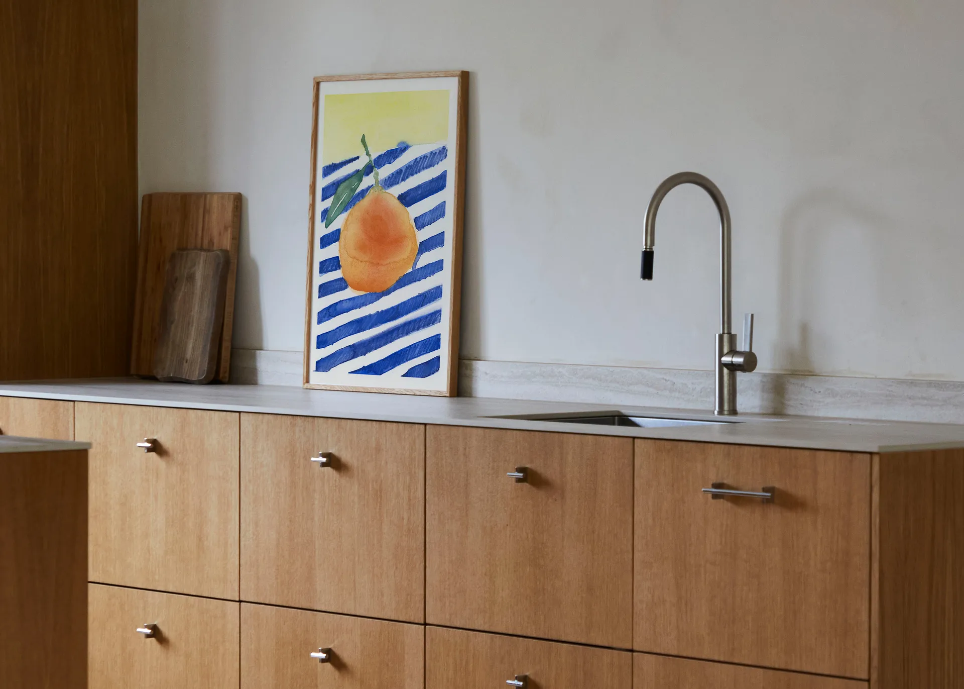 Orange Poster, 30 x 40cm Paper Collective