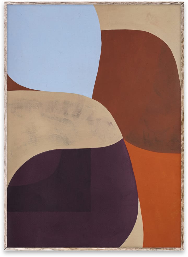 Painted Shapes 02 Poster, 70x100 cm Paper Collective