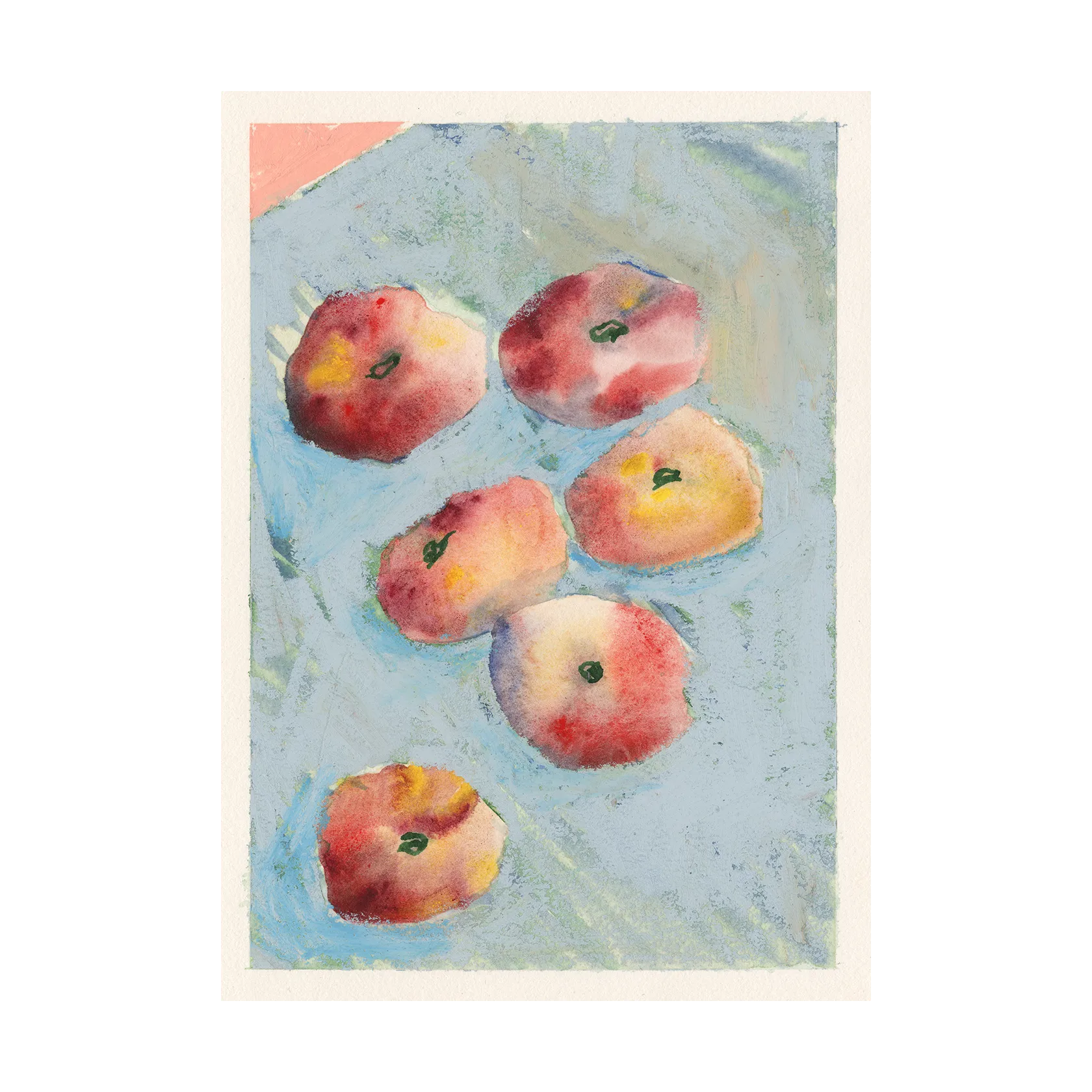 Peaches Poster, 50 x 70cm Paper Collective