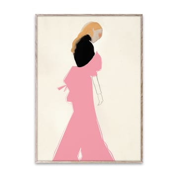 Pink Dress Poster - 50 x 70cm - Paper Collective