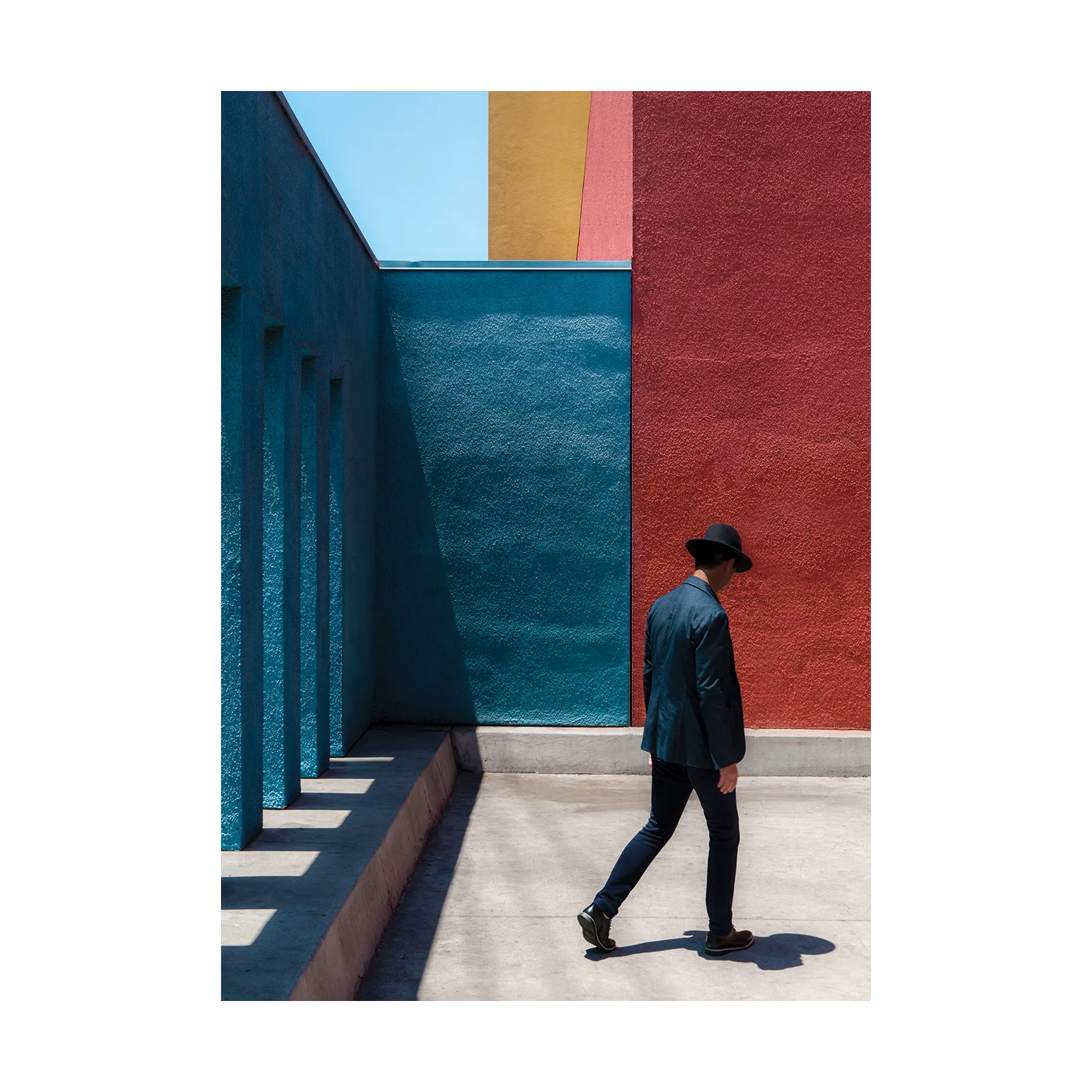 Primary Spaces Poster, 50x70 cm Paper Collective