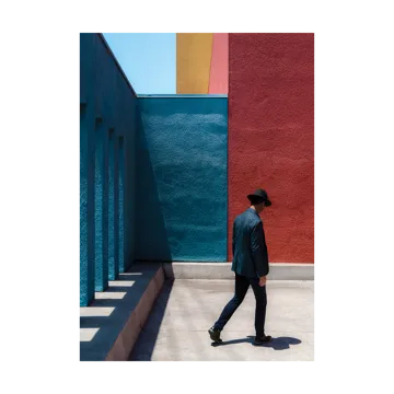 Primary Spaces Poster - 50x70 cm - Paper Collective