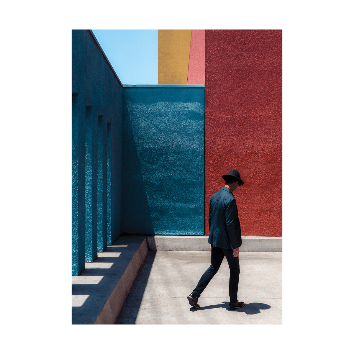 Paper Collective Primary Spaces Poster 50x70 cm