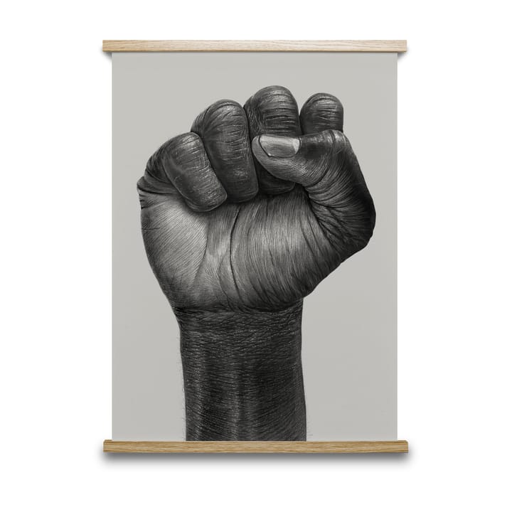 Raised Fist Poster, 30 x 40cm Paper Collective