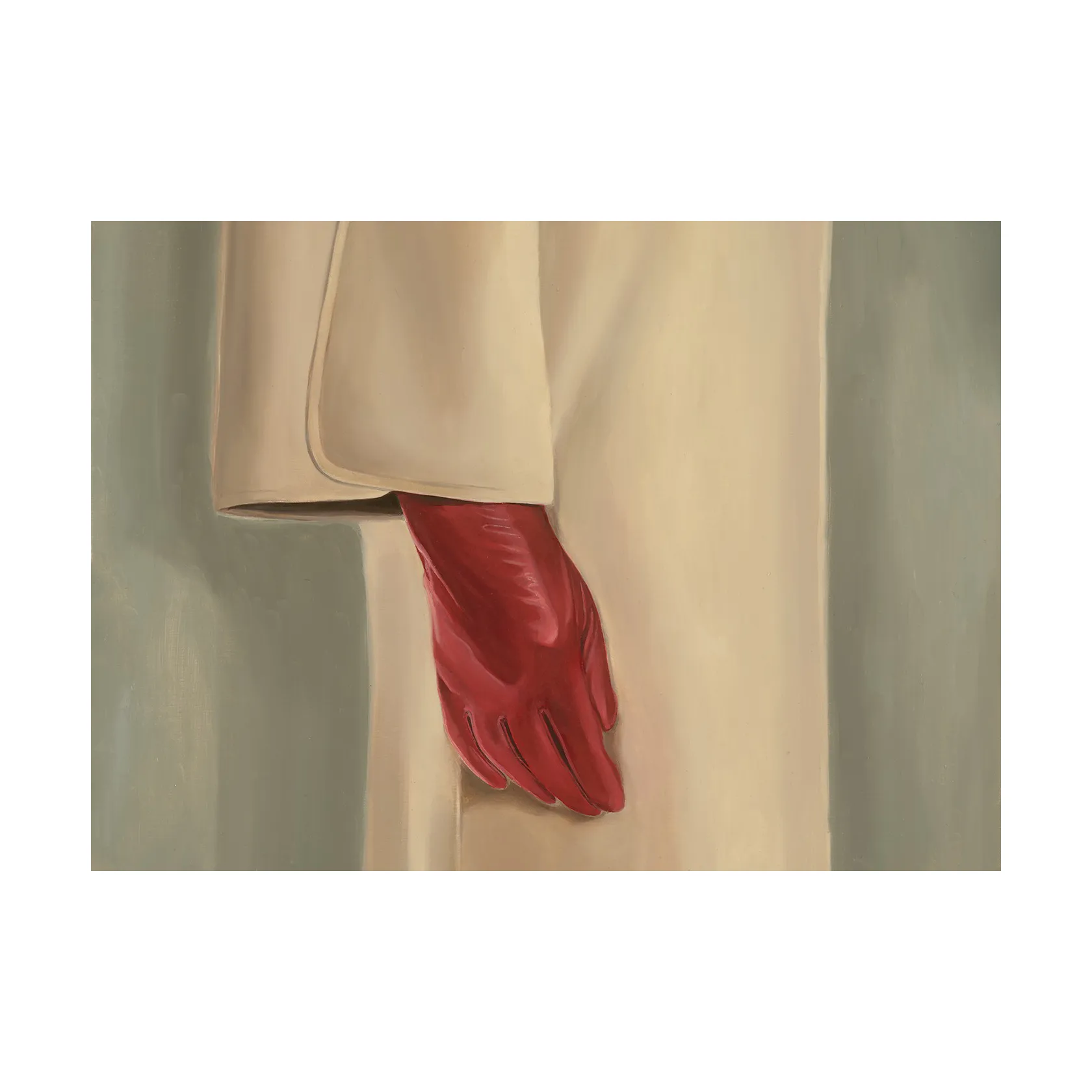Red Glove Poster, 50x70 cm Paper Collective