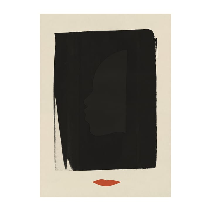 Red Lips Poster - 30 x 40cm - Paper Collective