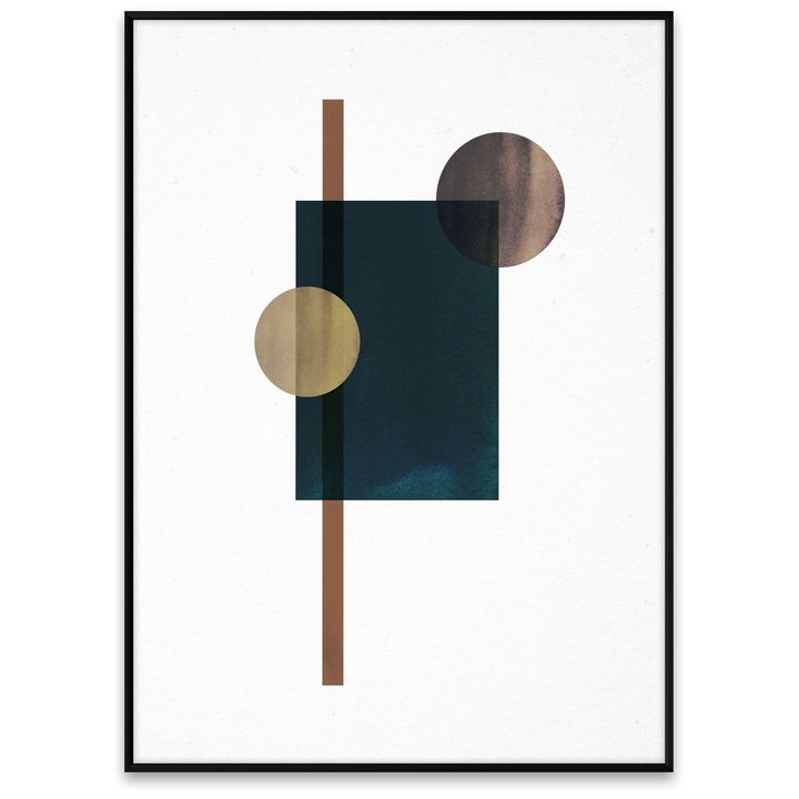 Shapes of Colour 04 Poster - 50 x 70cm - Paper Collective