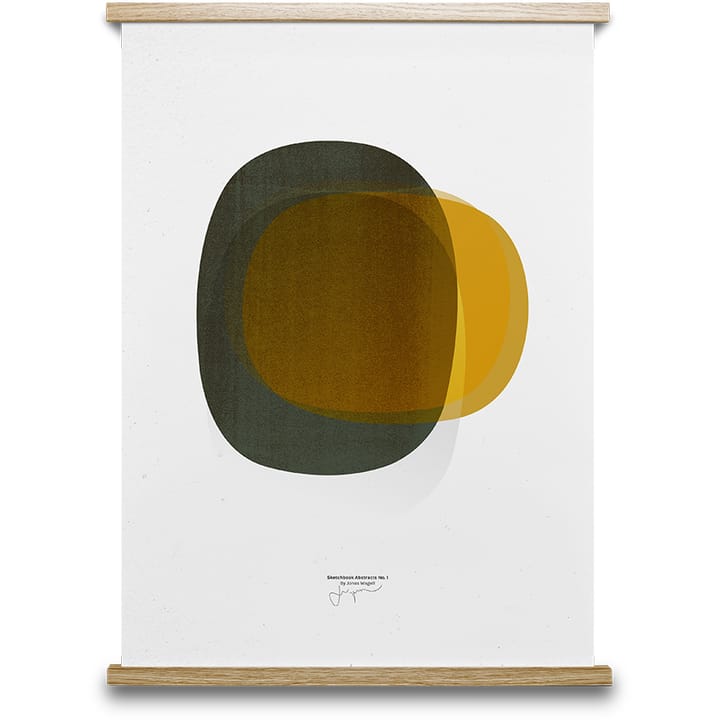 Sketchbook Abstract 01 Poster, 50 x 70cm Paper Collective