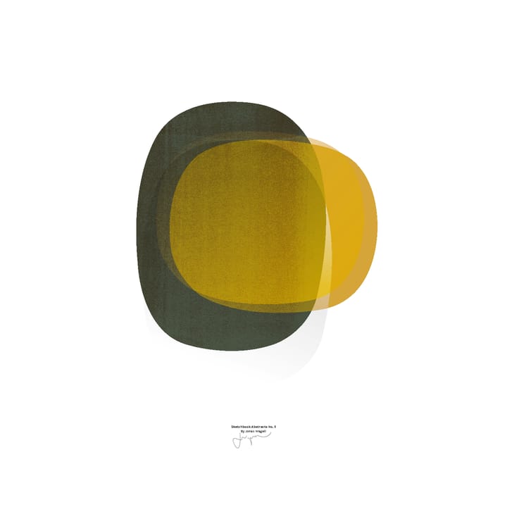 Sketchbook Abstract 01 Poster, 50 x 70cm Paper Collective