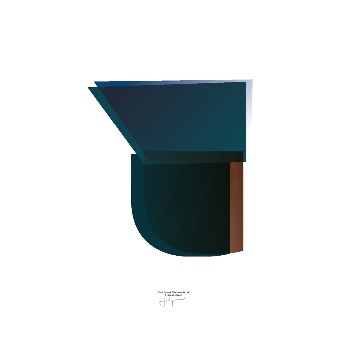 Paper Collective Sketchbook Abstract 03 Poster 30 x 40cm