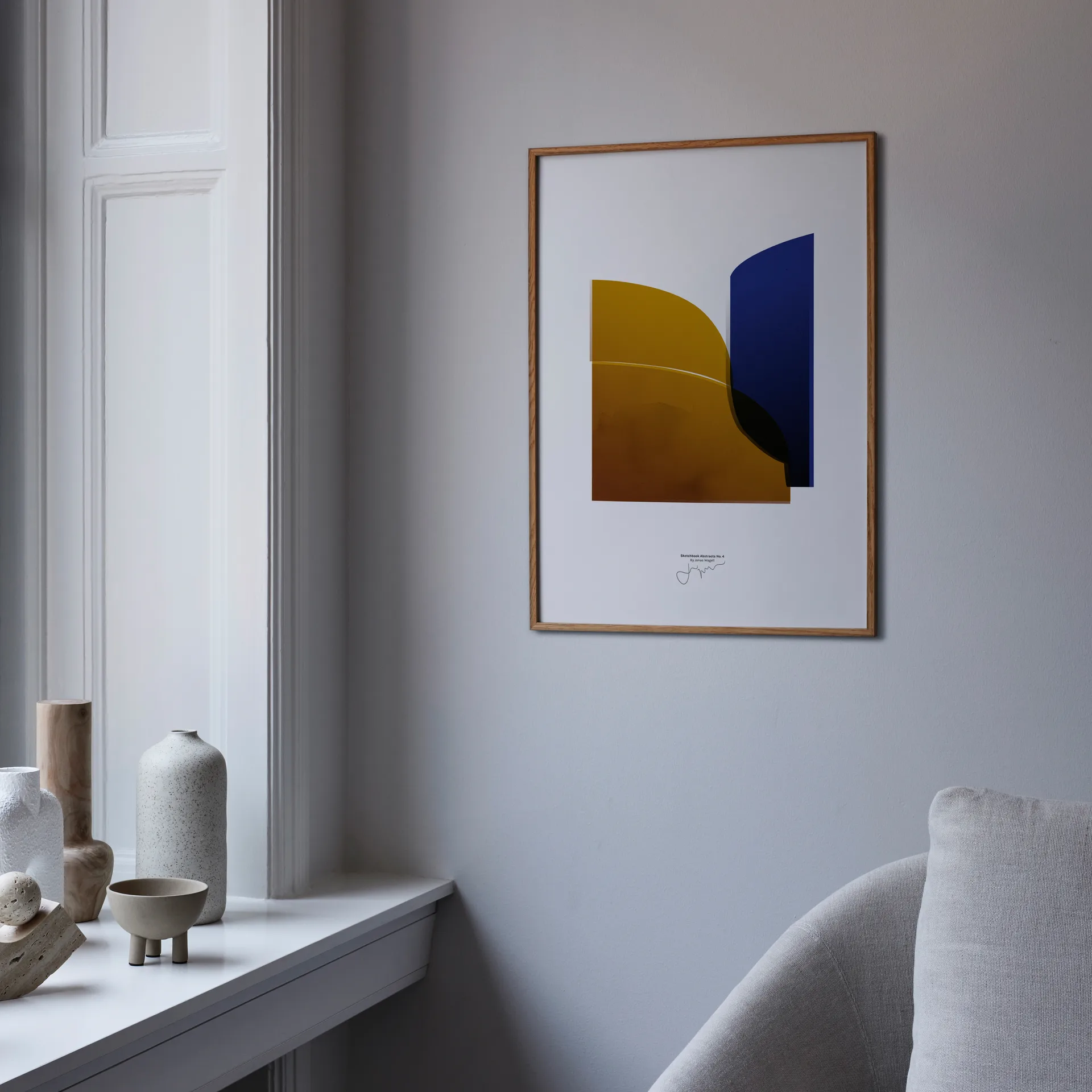 Sketchbook Abstract 04 Poster, 50 x 70cm Paper Collective