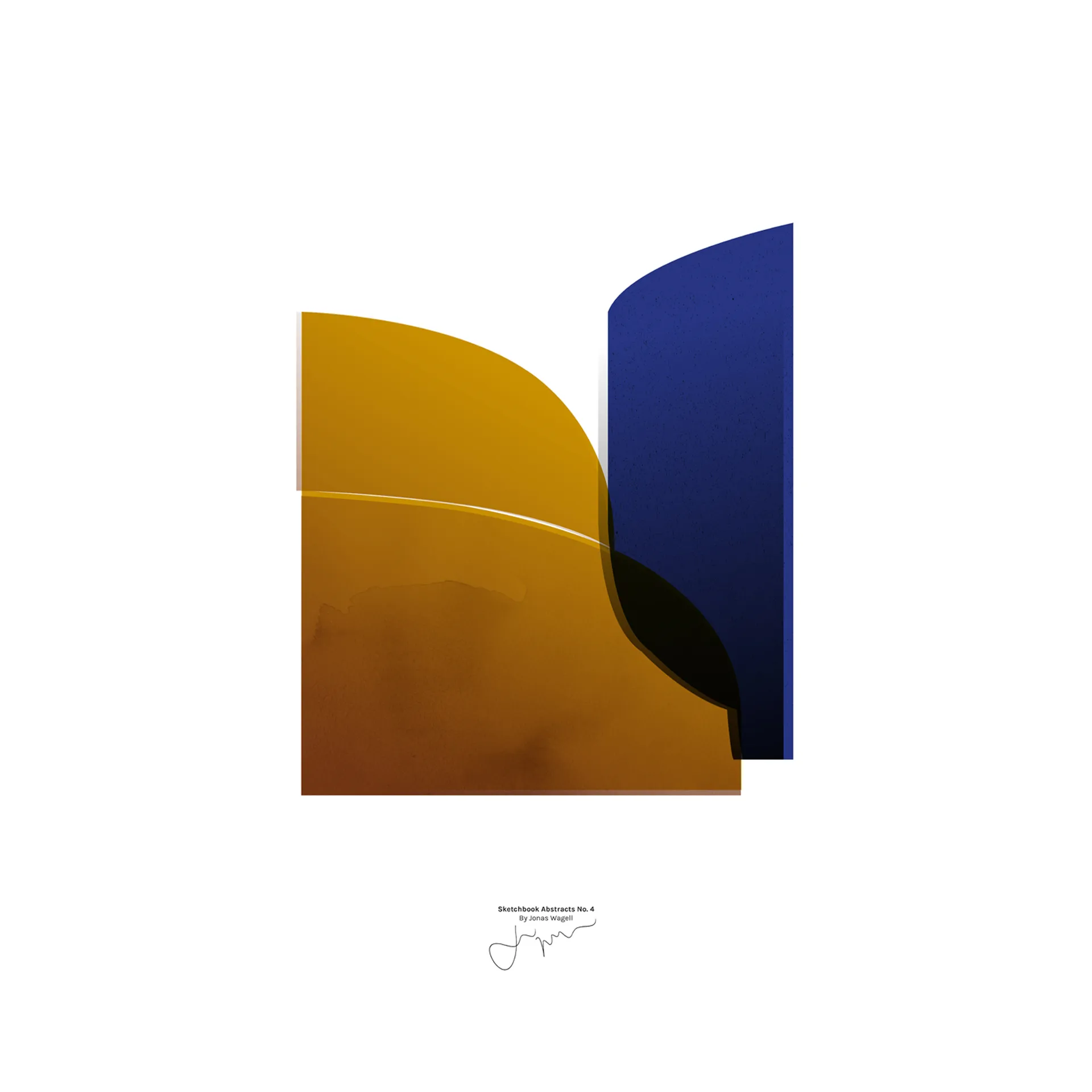 Sketchbook Abstract 04 Poster, 50 x 70cm Paper Collective