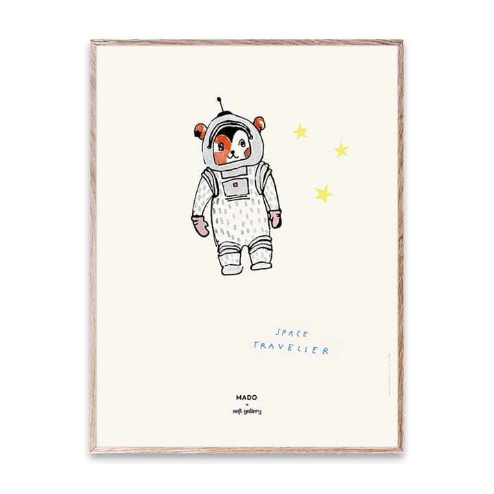 Space Traveller Poster - 30 x 40cm - Paper Collective