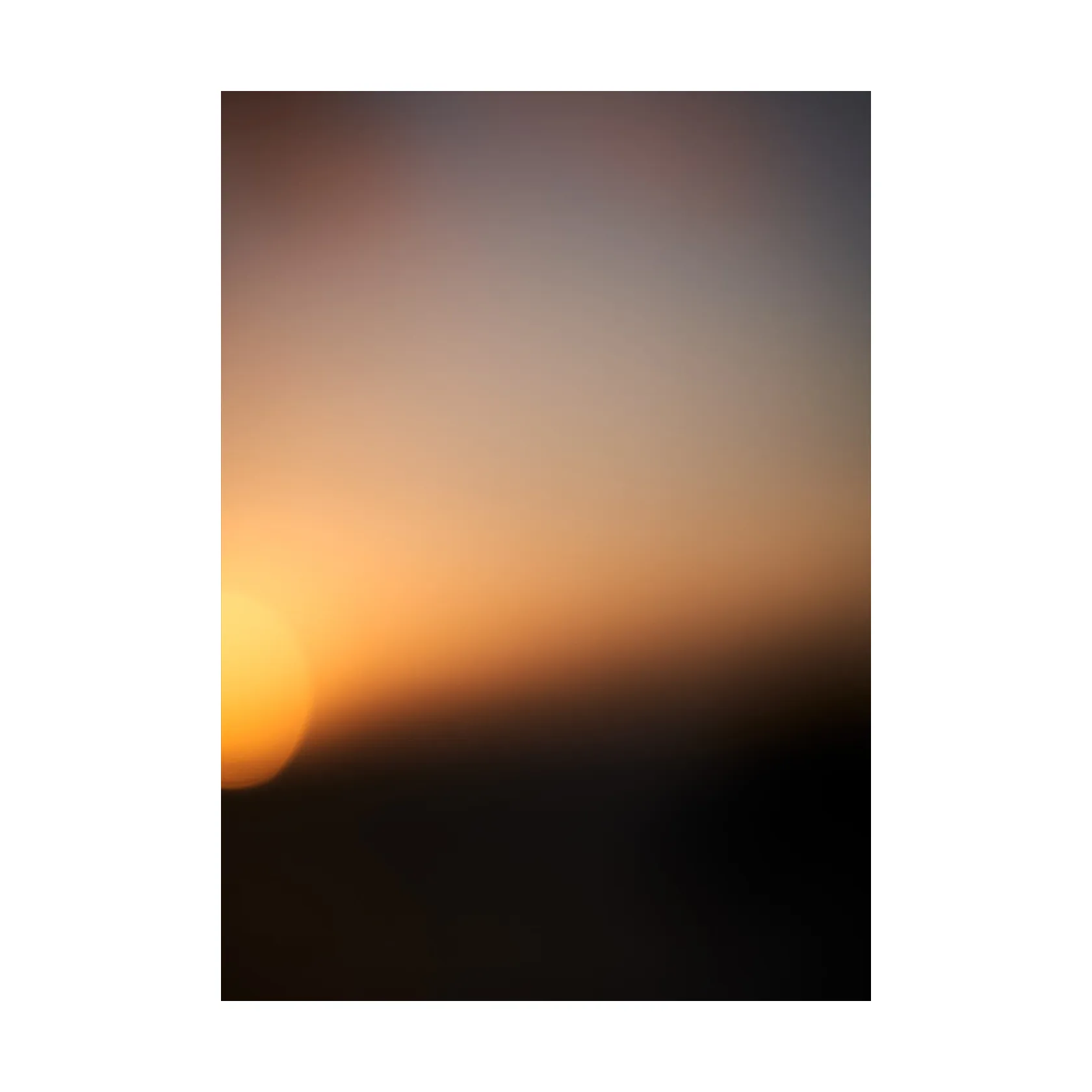 Sunset 02 Poster, 70x100 cm Paper Collective