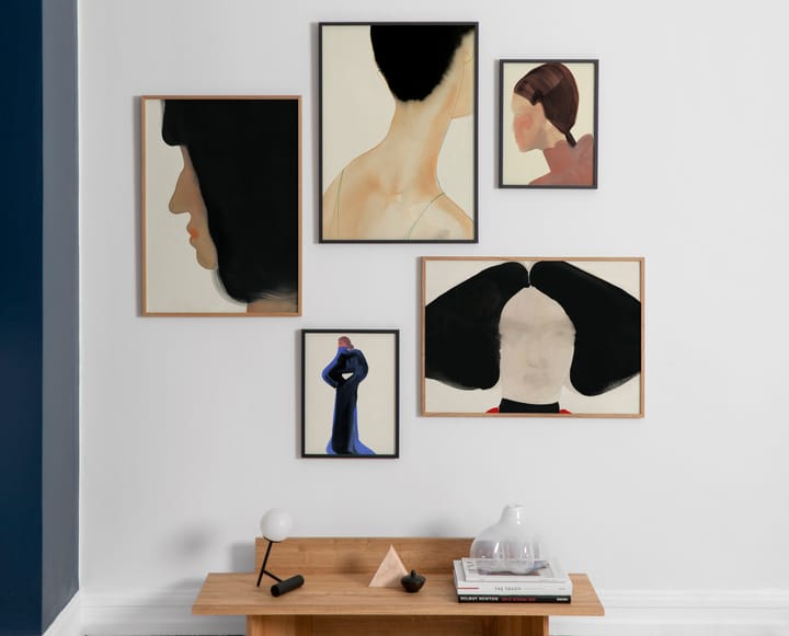 The Black Hair Poster - 30 x 40cm - Paper Collective