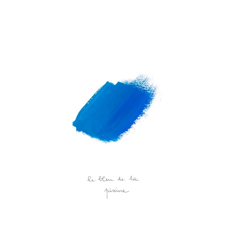 The Bleu II Poster, 30 x 40cm Paper Collective