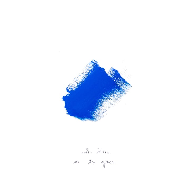 The Bleu III Poster, 30 x 40cm Paper Collective
