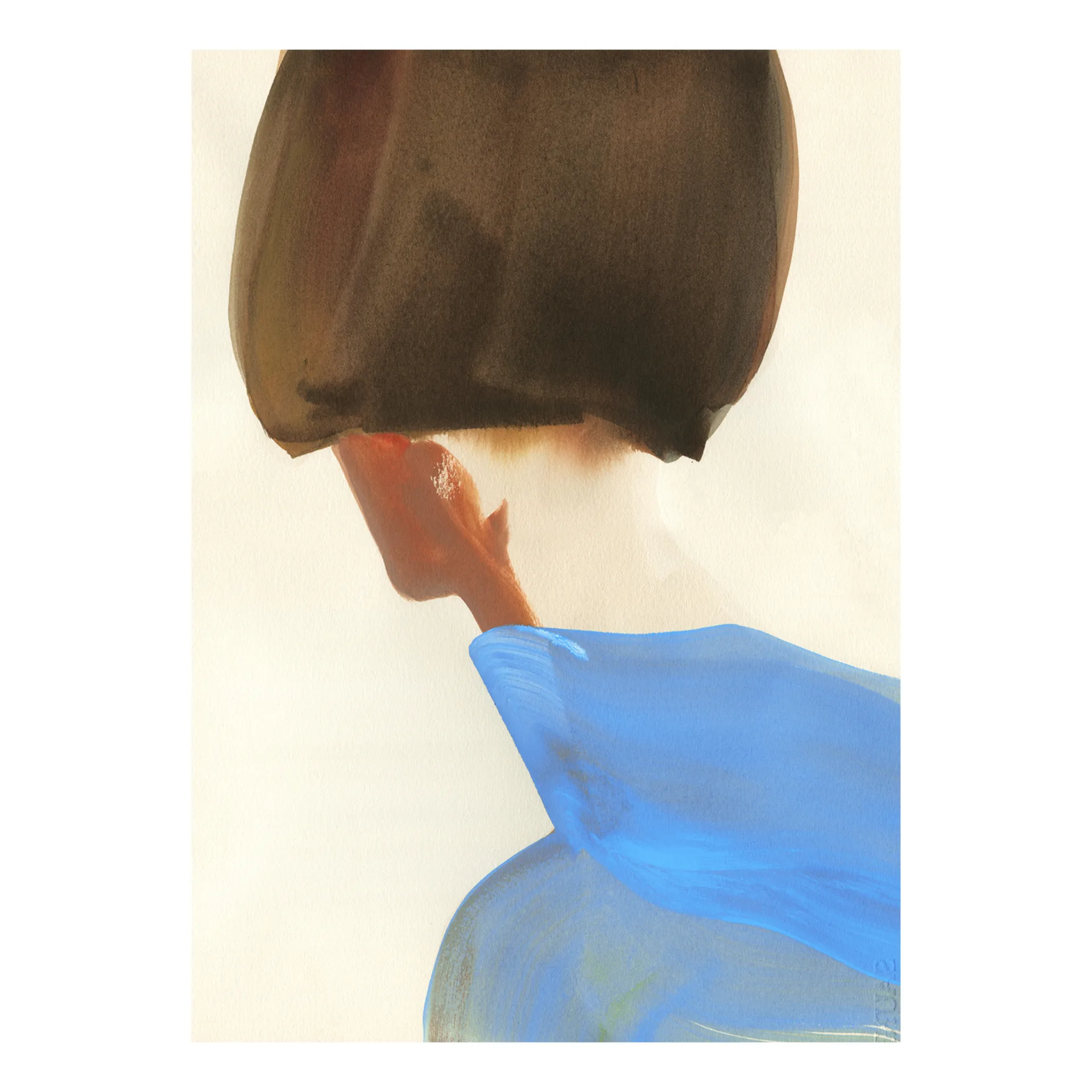 The Blue Cape Poster, 30 x 40cm Paper Collective