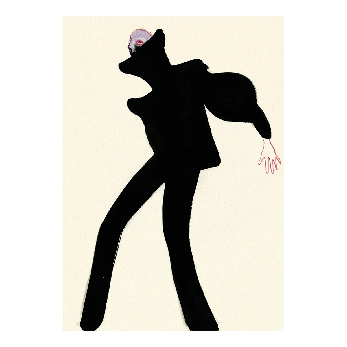 Paper Collective The Crow Poster 50 x 70cm