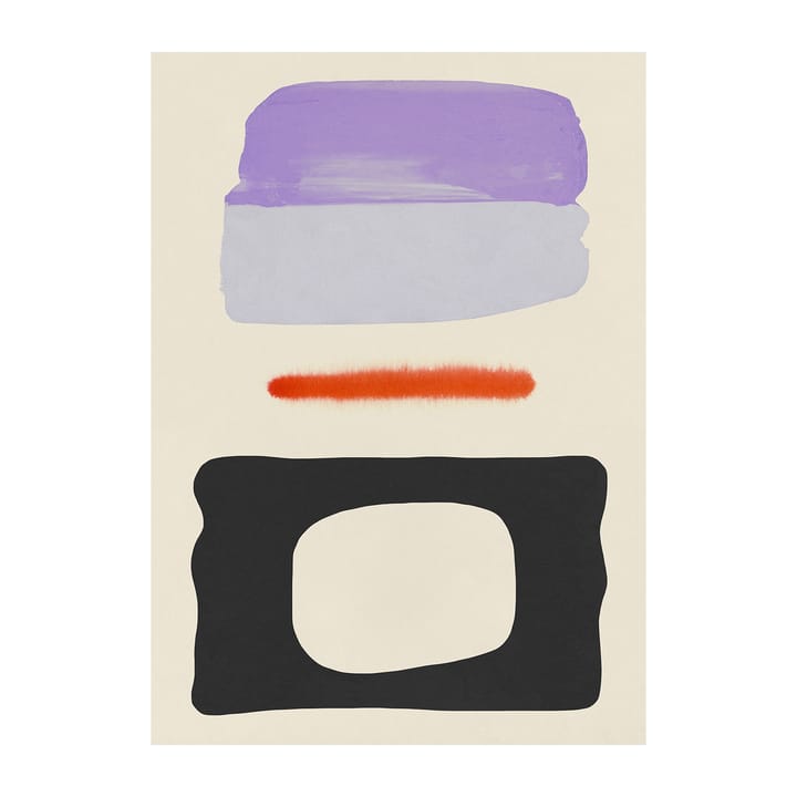 Three Shapes Poster, 50 x 70cm Paper Collective
