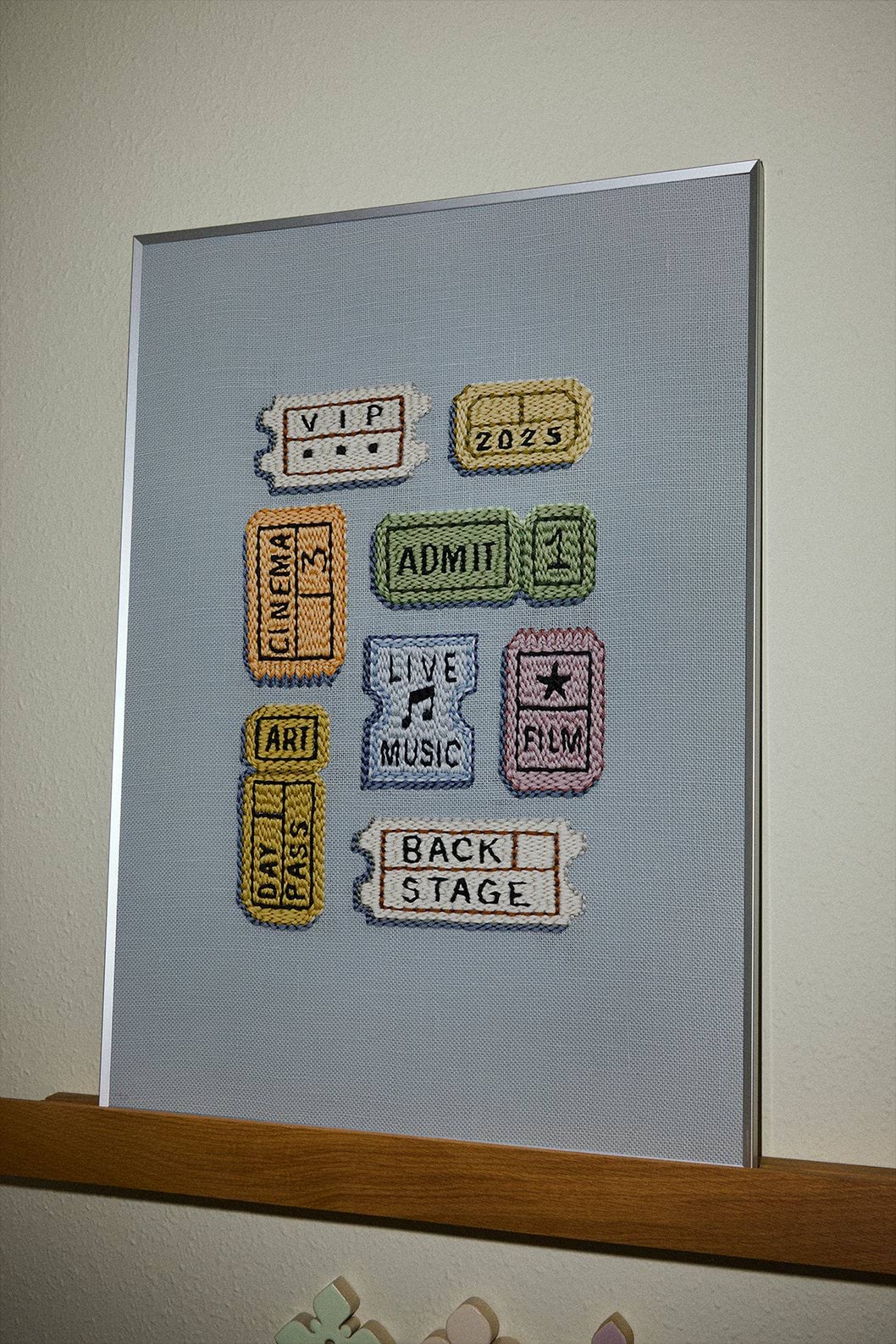 Tickets Please Poster, 50x70 cm Paper Collective