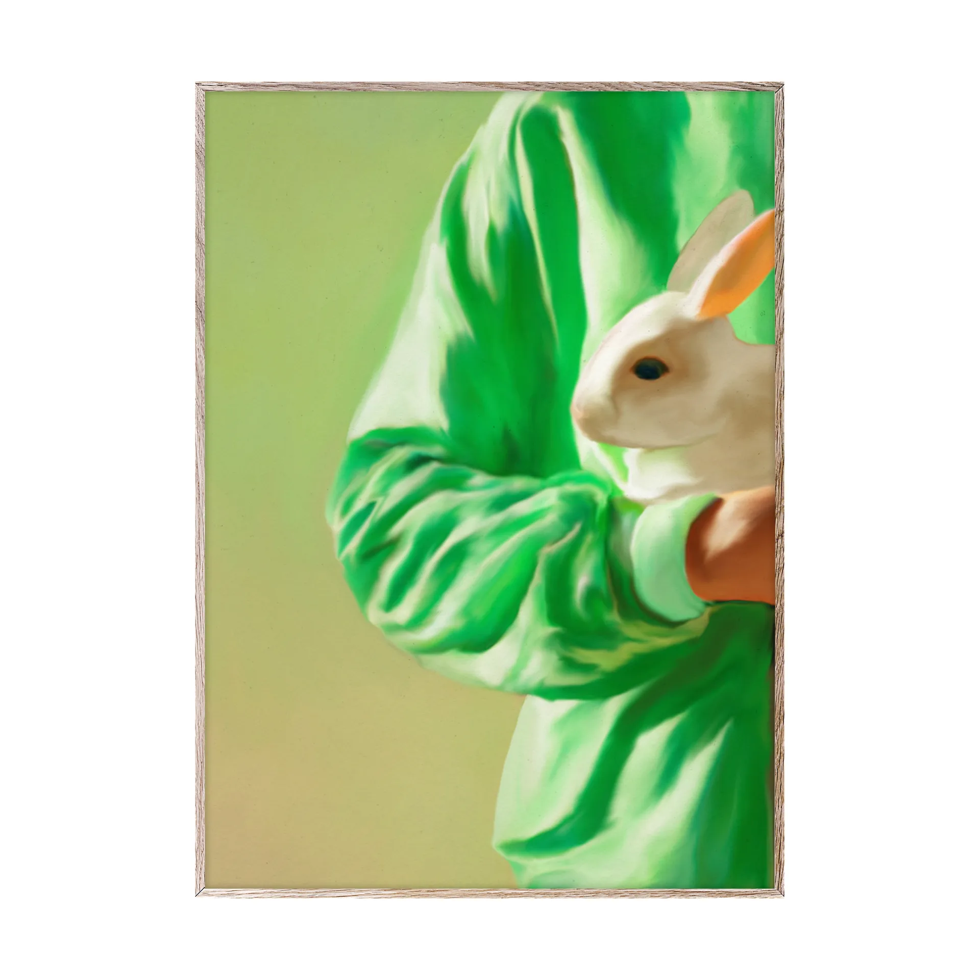 White Rabbit Poster, 30 x 40cm Paper Collective