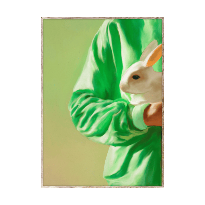 White Rabbit Poster - 30 x 40cm - Paper Collective