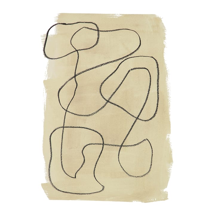 Wiggle Poster  - 50 x 70cm - Paper Collective