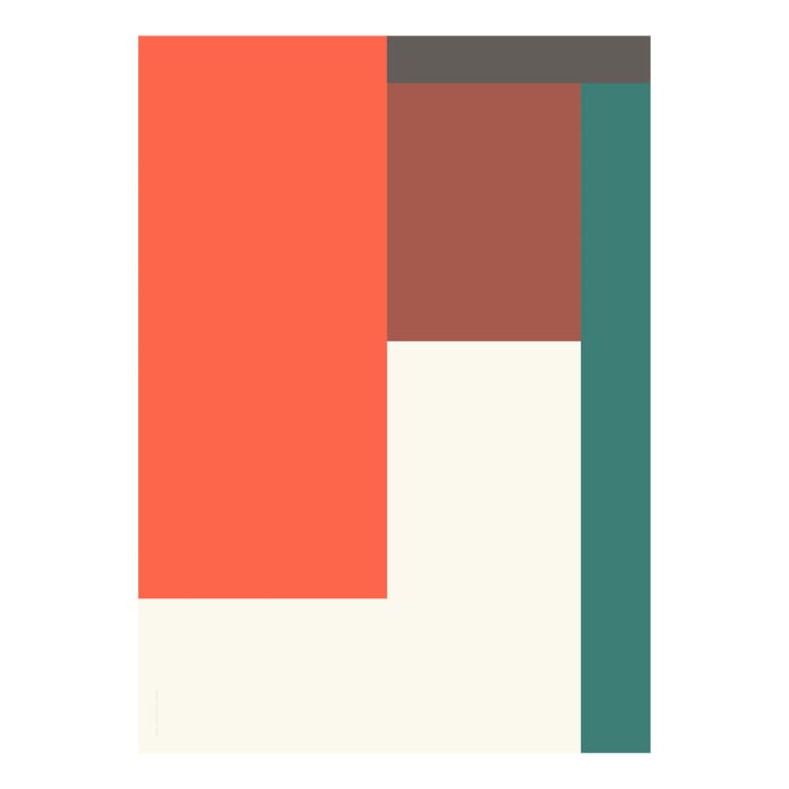 Wrong Geometry Poster - Modell 04, 50 x 70cm - Paper Collective