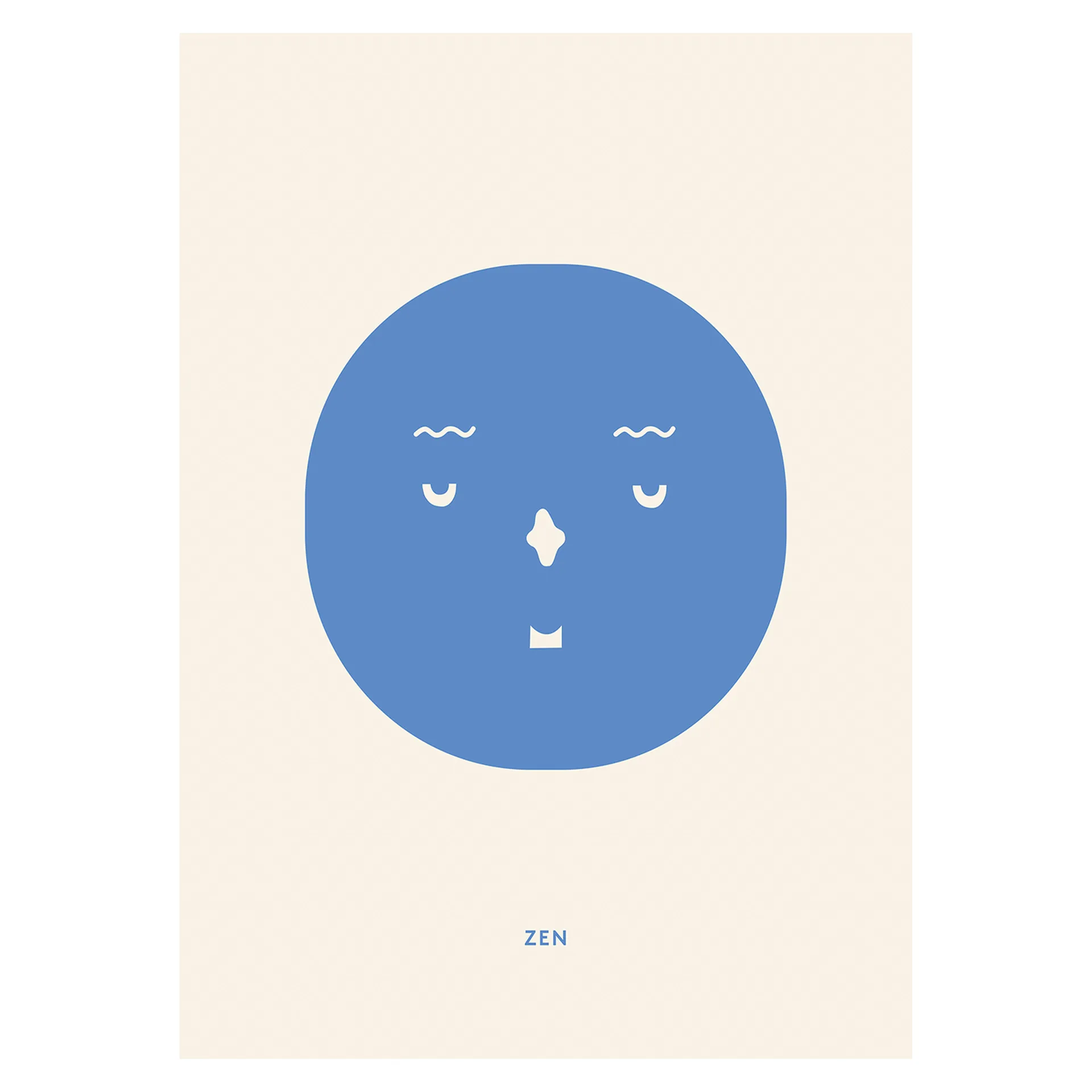 Zen Feeling Poster, 30 x 40cm Paper Collective