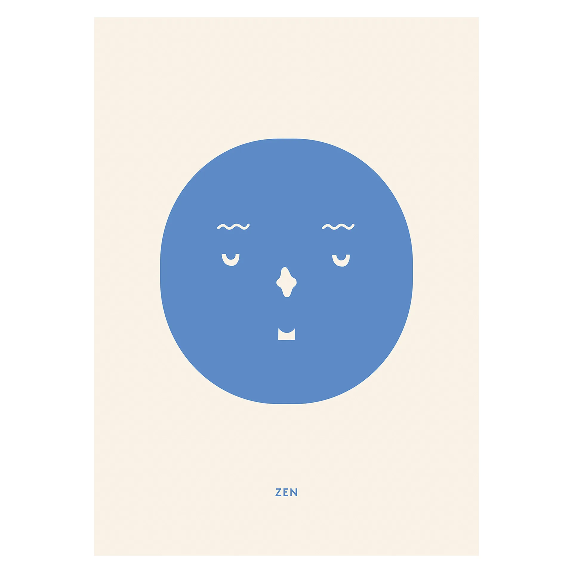 Zen Feeling Poster, 50 x 70cm Paper Collective