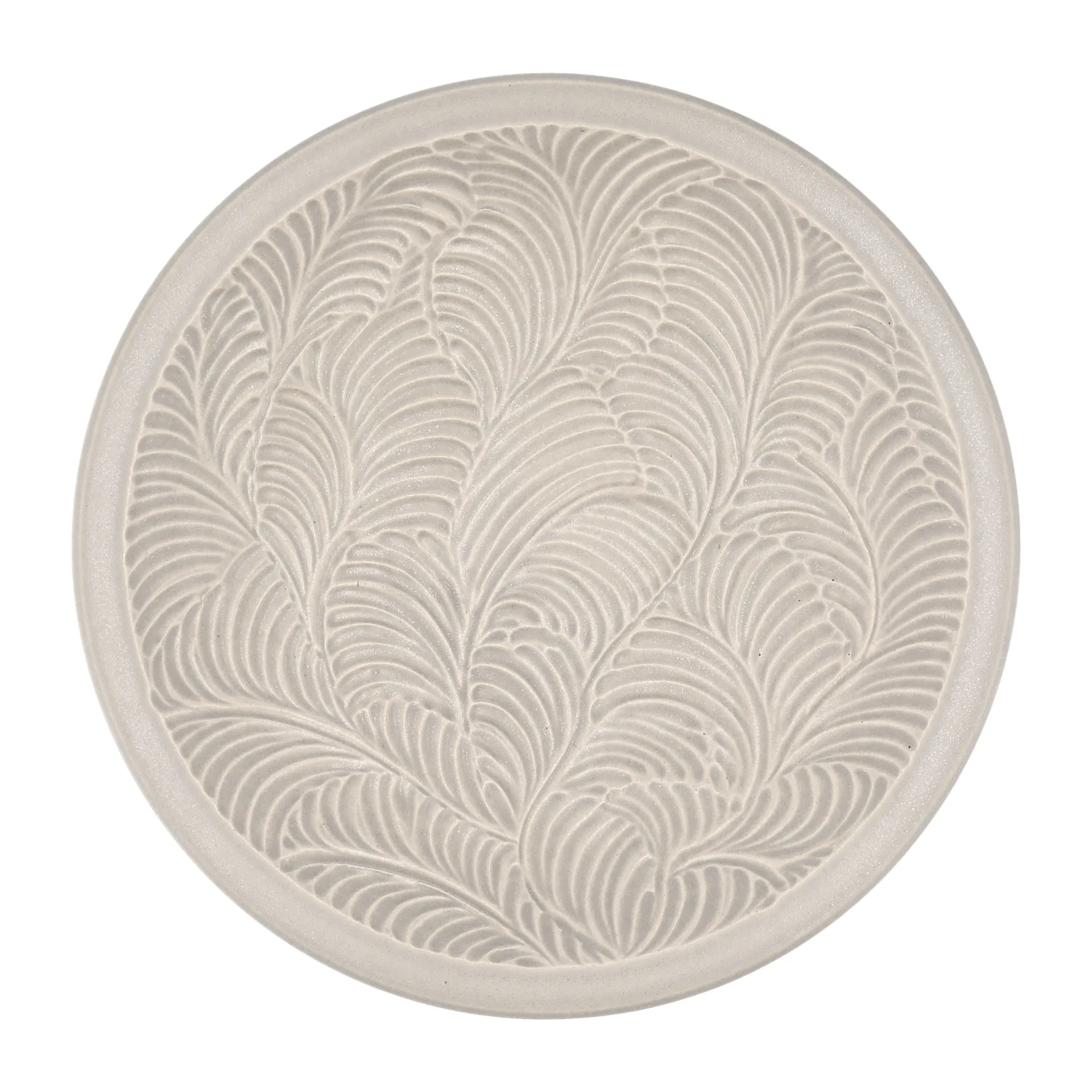 Bladverk Teller Ø26cm, Natur Paradisverkstaden