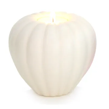 Fröhus Teelichthalter hoch weiß - Weiß - Paradisverkstaden