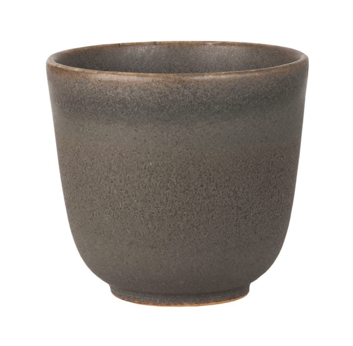 Morgon Tasse groß 25 cl, Grau-graphit Paradisverkstaden