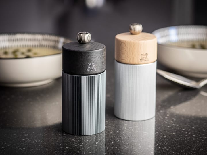 Line Natural Pfeffermühle 12cm, Wood-Aluminium Peugeot