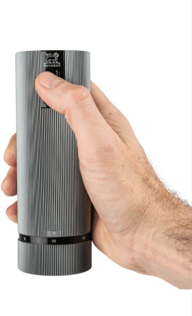 Line Z DUO Electric Salz-und Pfeffermühle 2er Set, Aluminium-carbon Peugeot