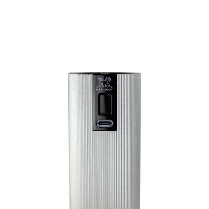 Line Z Elektrische Salzmühle 15 cm, Aluminium Peugeot