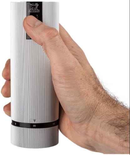 Line Z Elektrische Salzmühle 15 cm, Aluminium Peugeot