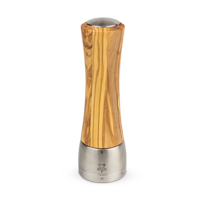 Madras Z Salzmühle 21 cm - Olive wood-stainless steel - Peugeot