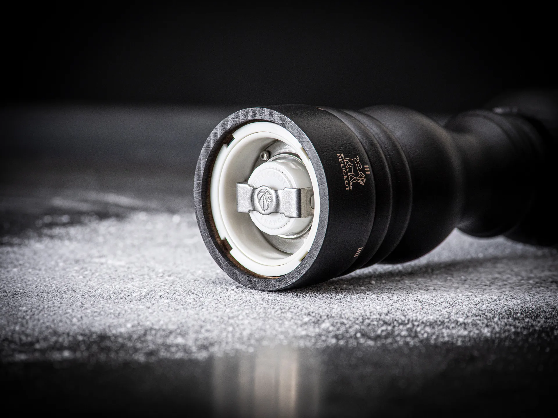 Paris u'Select Z Salzmühle 30 cm, Satin black Peugeot