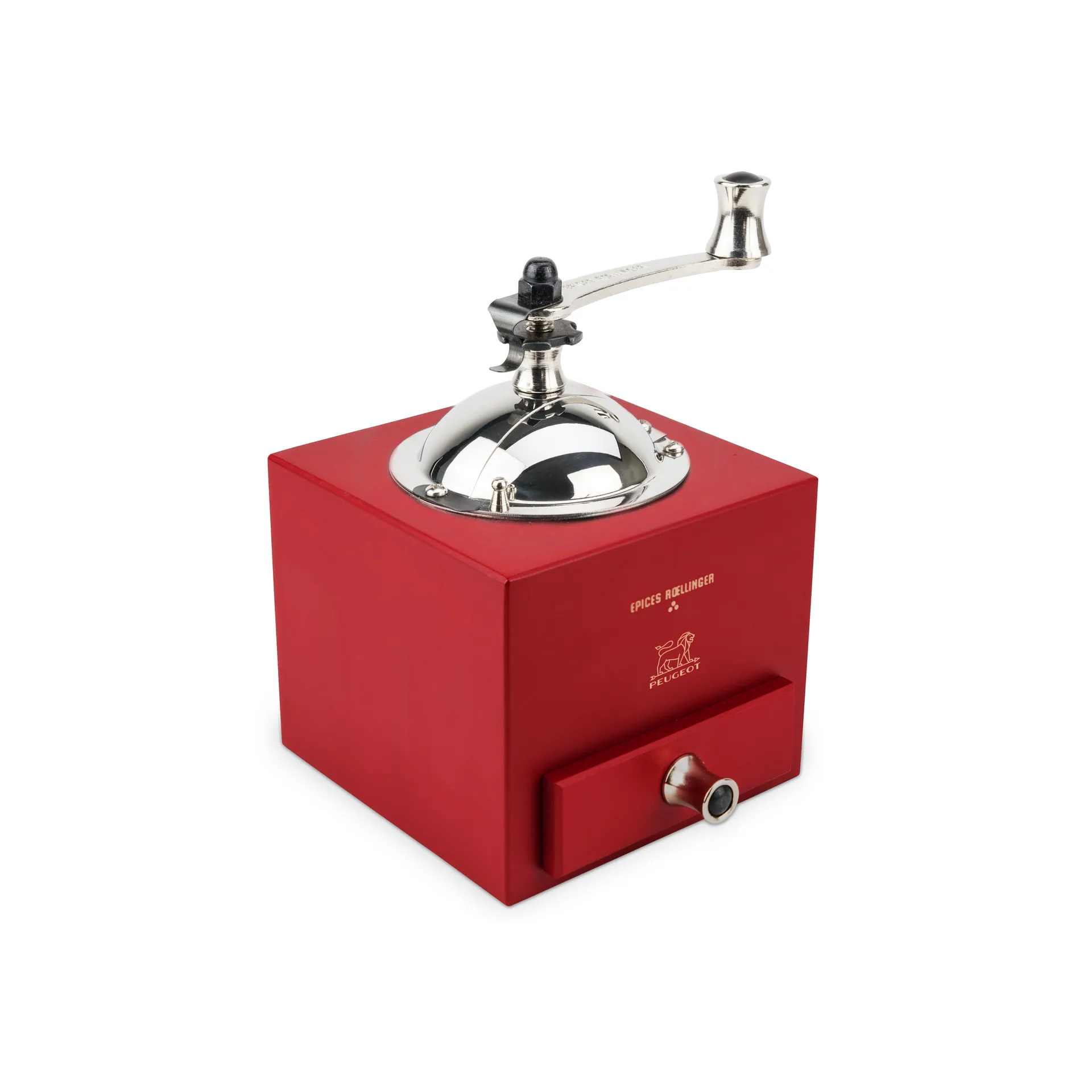 Roellinger manuelle Pfeffermühle, Rot Peugeot