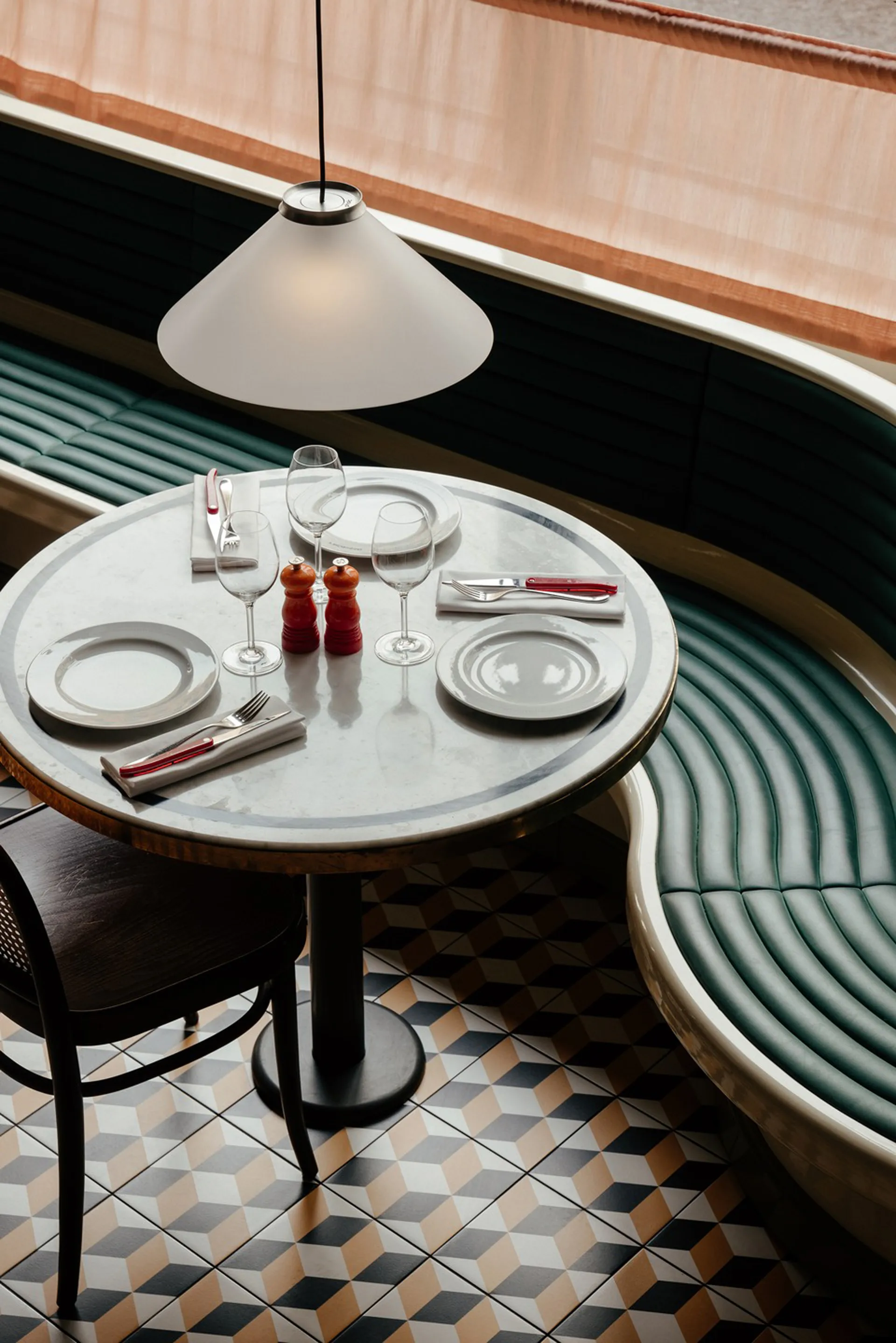 Aline 40 Pendelleuchte, Aluminium Pholc