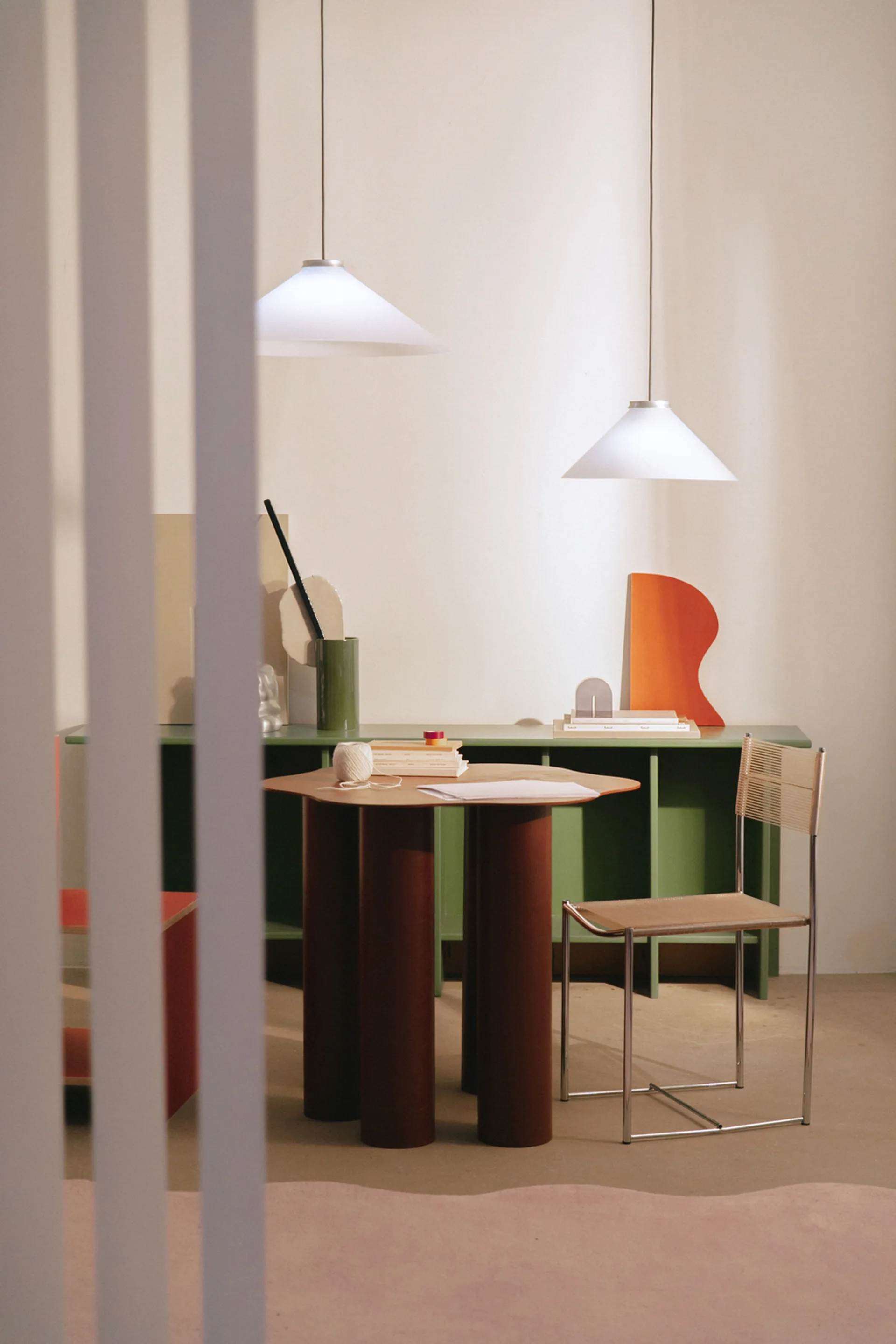 Aline 40 Pendelleuchte, Aluminium Pholc