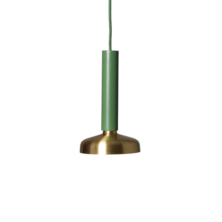 Blend Pendelleuchte - Grün/Messing, led - Pholc