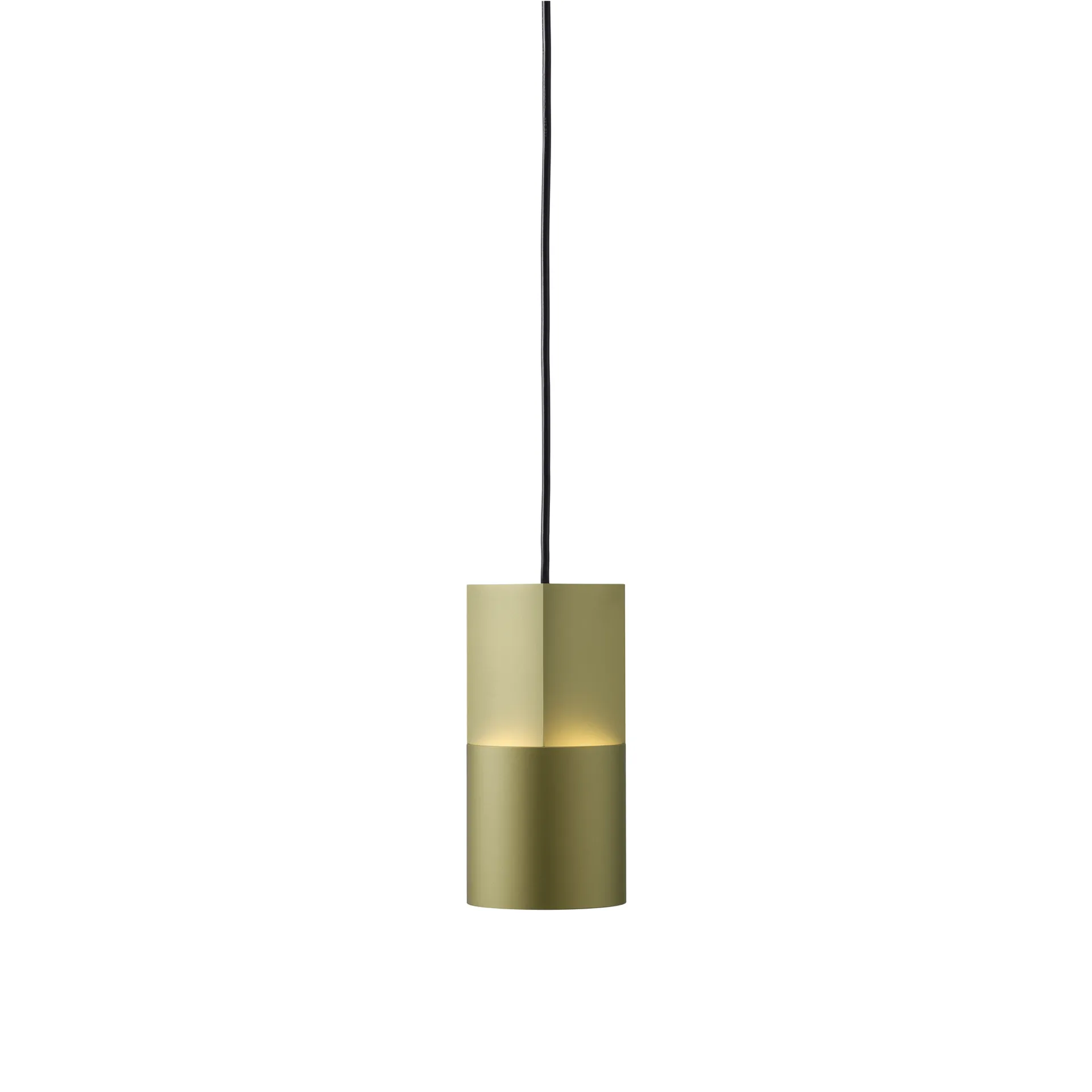 Concave 10 Pendelleuchte, Stem (grün) Pholc