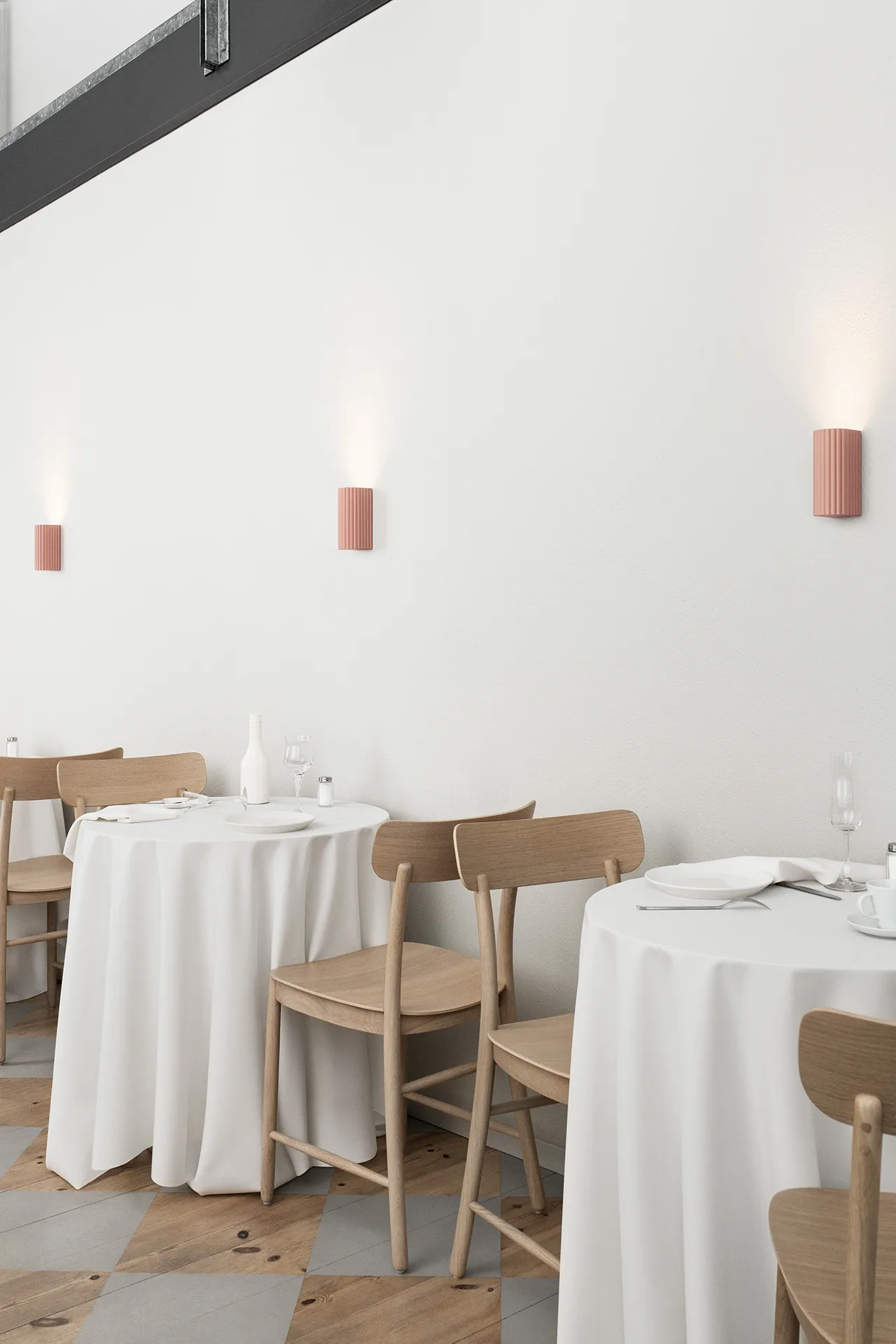 Donna 15 Wandleuchte, Blush Pholc