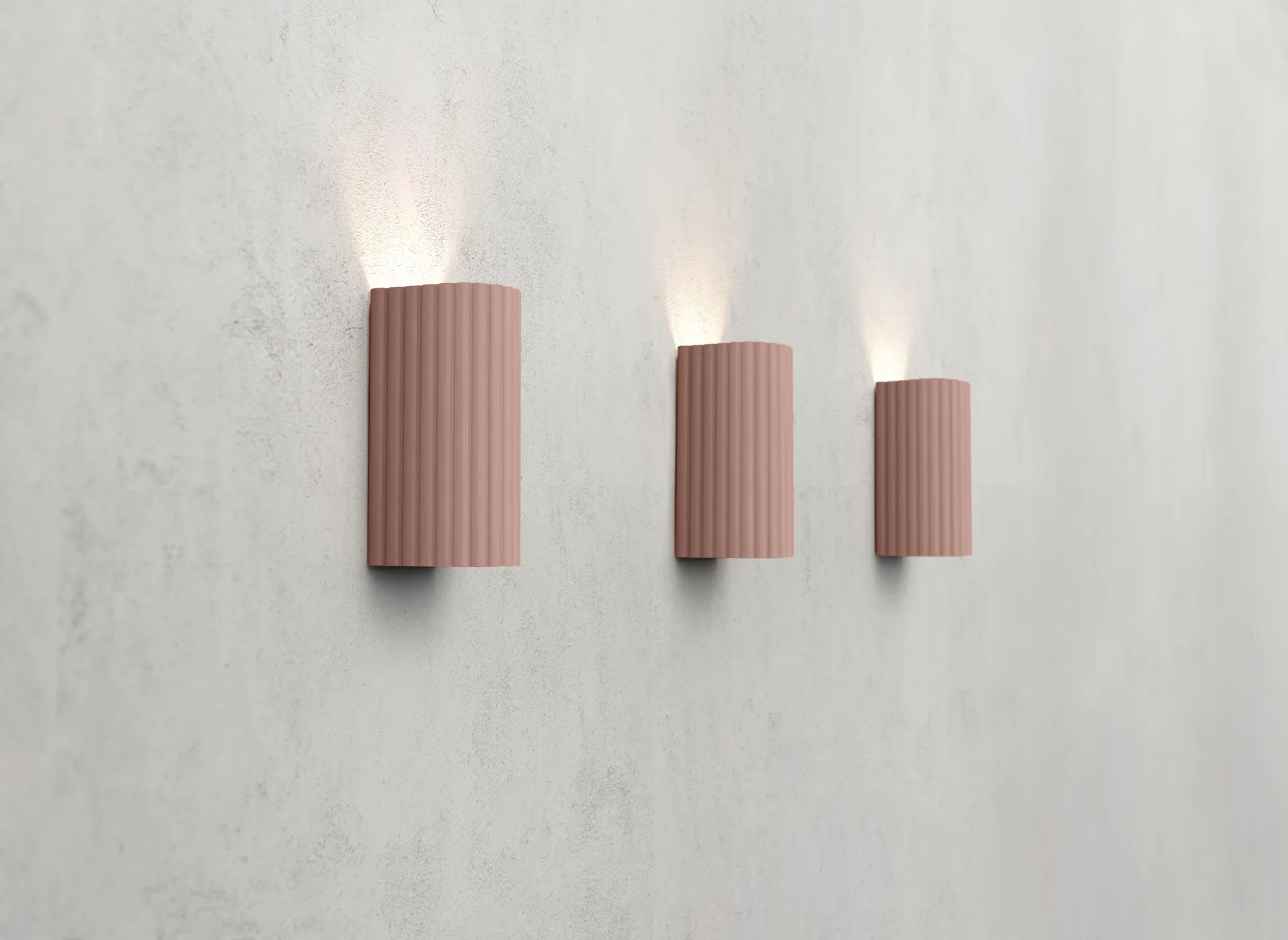 Donna 15 Wandleuchte, Chestnut Pholc