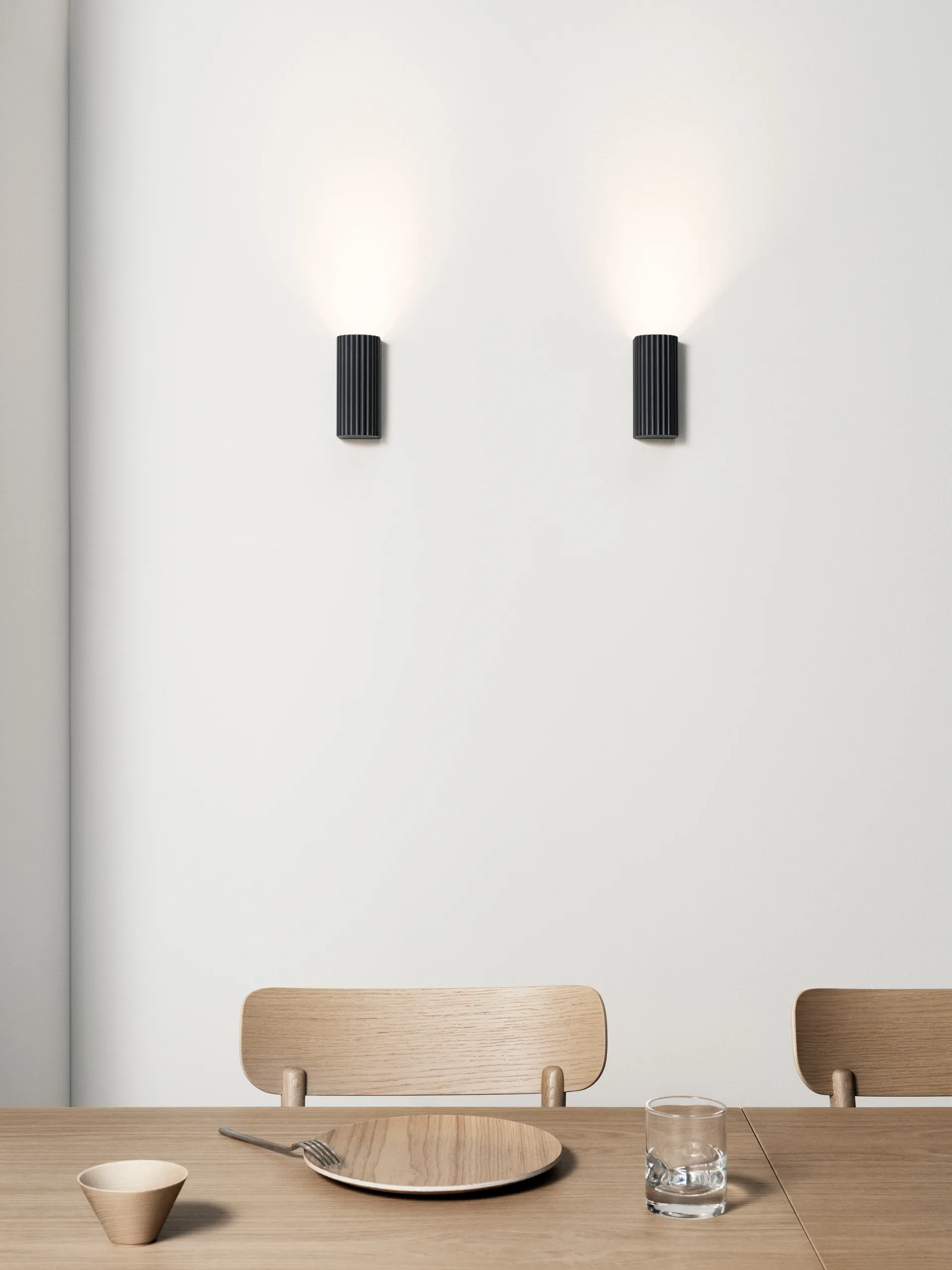 Donna 15 Wandleuchte, Chestnut Pholc