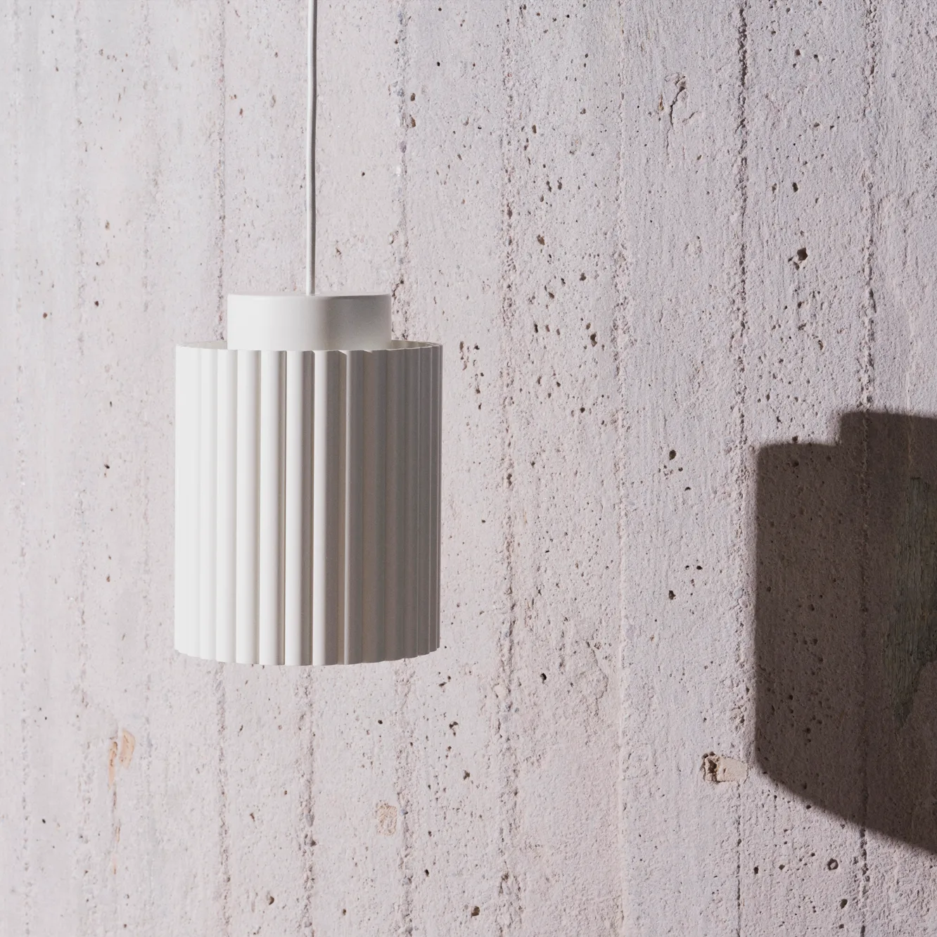 Donna 18 Pendelleuchte, Leinen Pholc