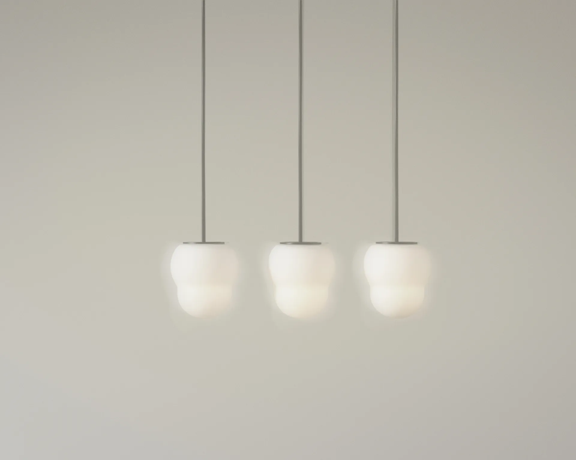 Fall 10 Pendelleuchte, Weiß Pholc